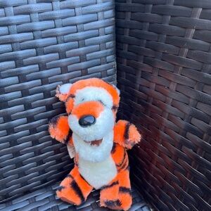 Vintage Sears 1991 Disney Winnie The Pooh Tigger 6" Orange Stuffed Plush